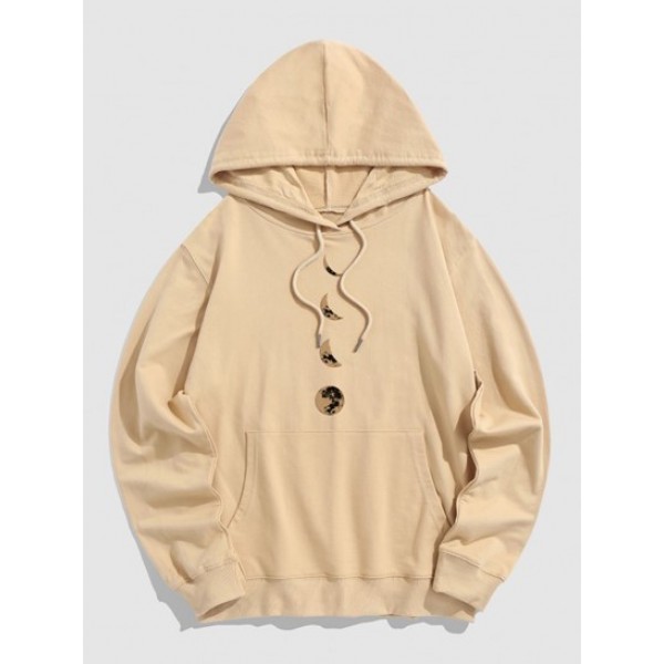 Lunar Eclipse Cotton Pocket Hoodie