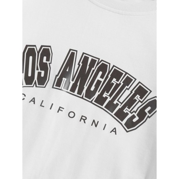 Los Angeles California Print Vintage Essentials Sweatshirt